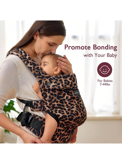 Momcozy Baby Carrier Newborn To Toddler- Ergonomic, Cozy And Lightweight Infant Carrier For 7-44lbs, Effortless To Put On, Ideal For Hands-Free Parenting, Enhanced Lumbar Support