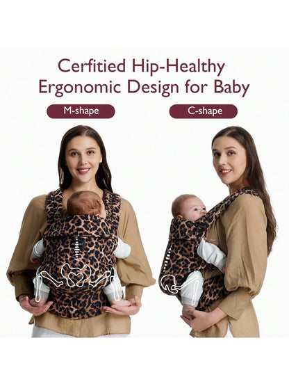 Momcozy Baby Carrier Newborn To Toddler- Ergonomic, Cozy And Lightweight Infant Carrier For 7-44lbs, Effortless To Put On, Ideal For Hands-Free Parenting, Enhanced Lumbar Support