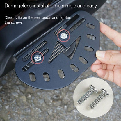 Motorcycle Foot Pedal Foot Pad Universal Wide Metal Footboard Modification Front Footboard Rear Footrest Foot Pedal Durable