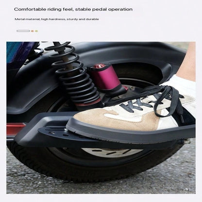 Motorcycle Foot Pedal Foot Pad Universal Wide Metal Footboard Modification Front Footboard Rear Footrest Foot Pedal Durable