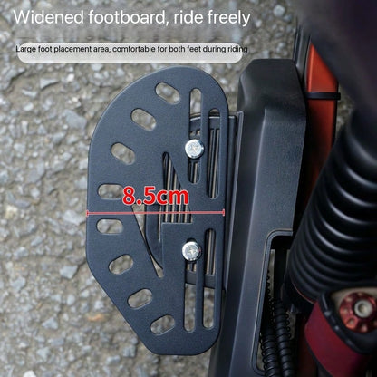 Motorcycle Foot Pedal Foot Pad Universal Wide Metal Footboard Modification Front Footboard Rear Footrest Foot Pedal Durable