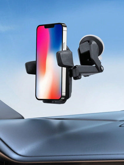 Multifunctional Car Dashboard Mount, Car Suction Cup Holder, Car Phone Holder, Navigation Mount, Rotatable, With Suction Cup, Suitable For Cars, Smartphones, Compact Design, Adjustable Angle, Car Acce