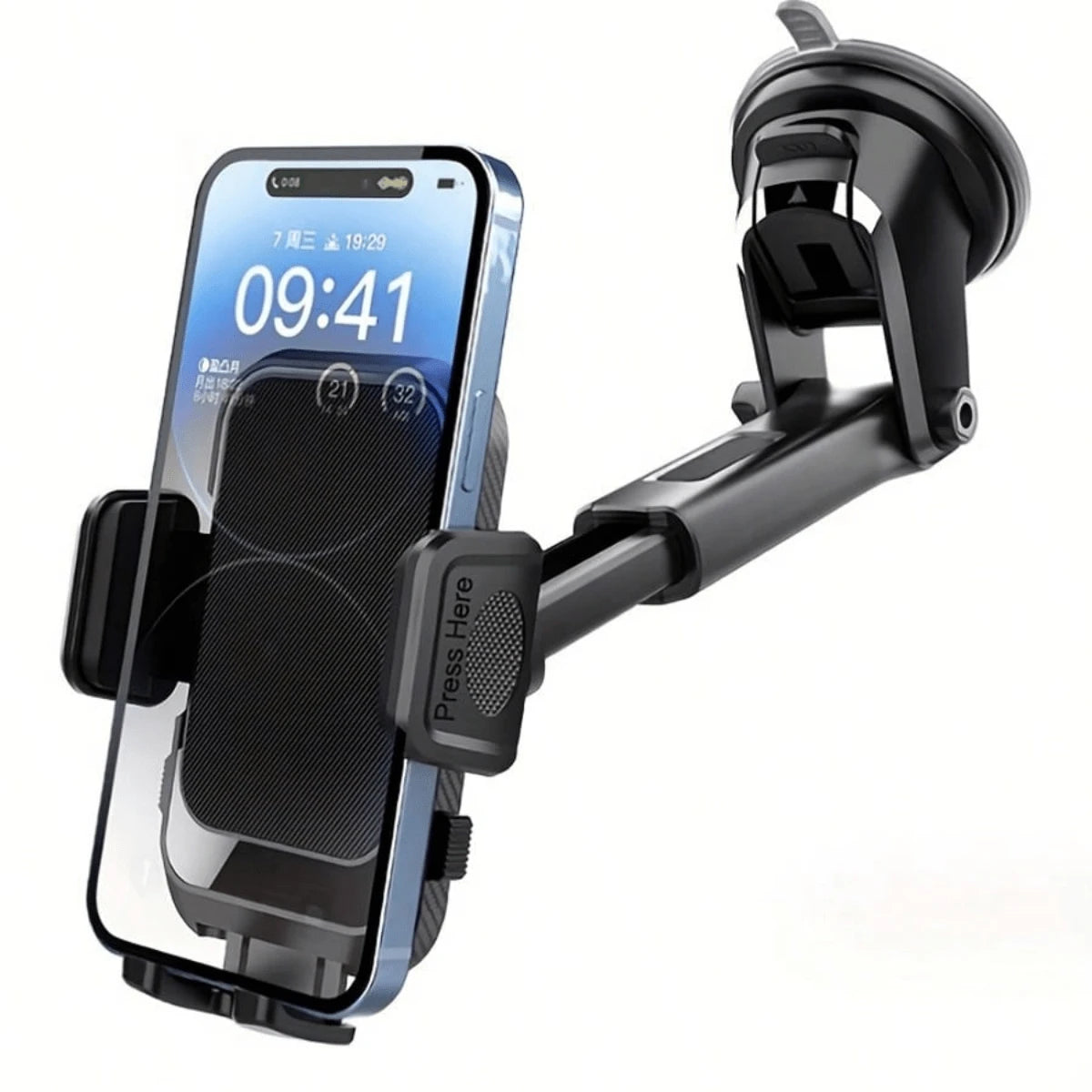 Multifunctional Car Dashboard Mount, Car Suction Cup Holder, Car Phone Holder, Navigation Mount, Rotatable, With Suction Cup, Suitable For Cars, Smartphones, Compact Design, Adjustable Angle, Car Acce