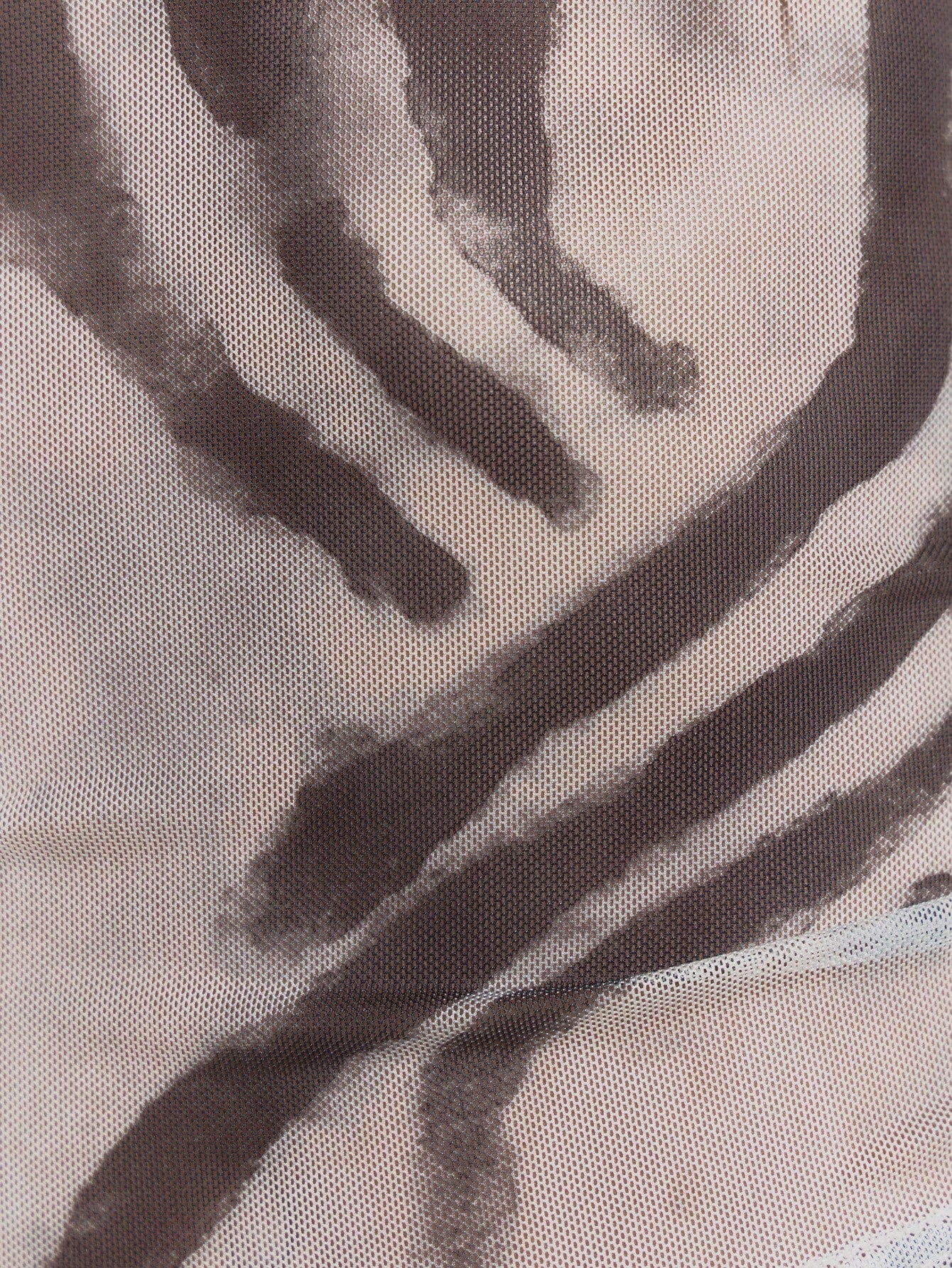 MUSERA Mesh Printed Long Sleeve Slash Neck Top Low Rise Micro Short Co-Ord Set Sold As Set Sexy Summer Spring Rave Festival Holiday Party Going Out Serpent