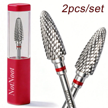 Nail Drill Bit, 3/32" Professional Cone-Shaped Nail Drill Bit, Suitable For Manicure, Pedicure, Trimming, Filing And Nail Care