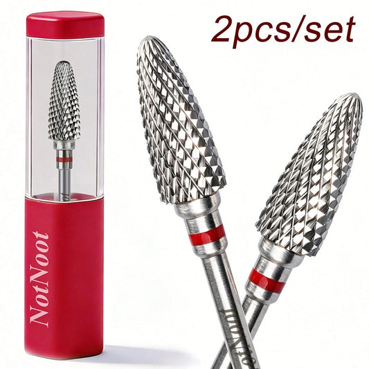 Nail Drill Bit, 3/32" Professional Cone-Shaped Nail Drill Bit, Suitable For Manicure, Pedicure, Trimming, Filing And Nail Care