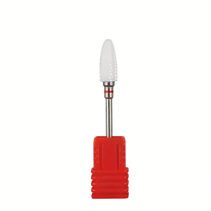 Nail Drill Bit, 3/32" Professional Cone-Shaped Nail Drill Bit, Suitable For Manicure, Pedicure, Trimming, Filing And Nail Care