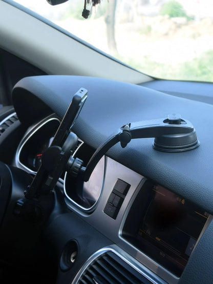 New Car Dashboard Phone Holder For 2023, 360 Degree Rotation, Automatic Locking, Adjustable Height