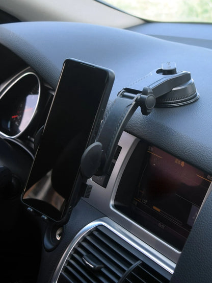 New Car Dashboard Phone Holder For 2023, 360 Degree Rotation, Automatic Locking, Adjustable Height