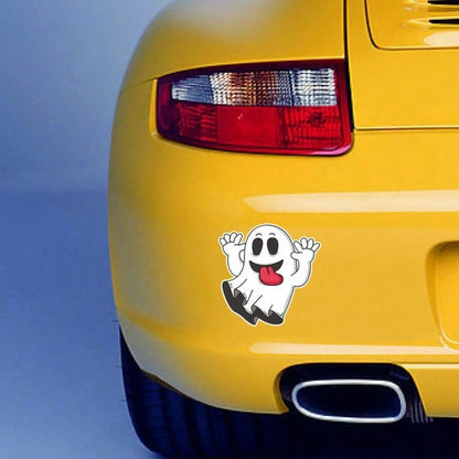New Car Stickers For Halloween: Ghost, Witch, Creative Decoration, Body Decals, Window Stickers, Bumper Stickers.