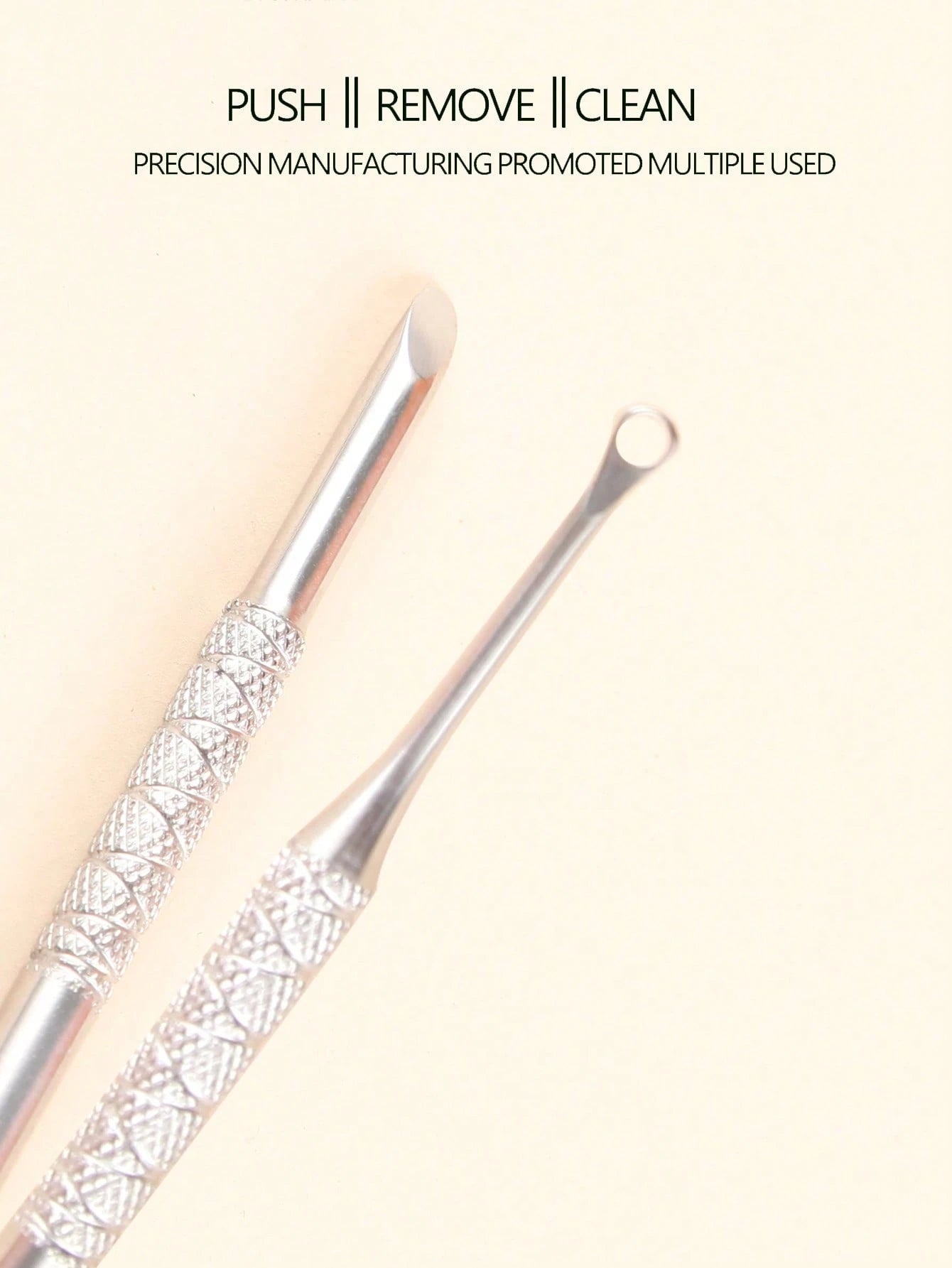 New Dual-Ended Stainless Steel Round Head Slanted Cuticle Pusher/Remover Nail Art Tool, Manicure Supplies, Nail Art Tools, Back To School, Nails, Nail Tips Manicure Tools, Manicure & Pedicure Tools