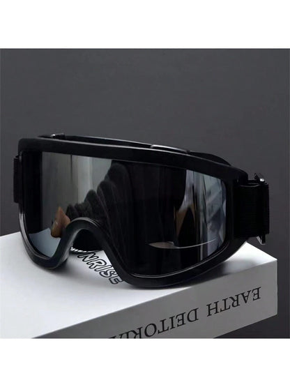 New Outdoor Sports Skiing Goggles, Adult Snow Windproof Goggles, Cold Proof Goggles, Skiing And Mountaineering Goggles, Unisex Motorcycle Riding Windproof And Anti Glare Goggles, Outdoor Sports Snow S