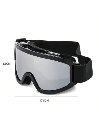 New Outdoor Sports Skiing Goggles, Adult Snow Windproof Goggles, Cold Proof Goggles, Skiing And Mountaineering Goggles, Unisex Motorcycle Riding Windproof And Anti Glare Goggles, Outdoor Sports Snow S