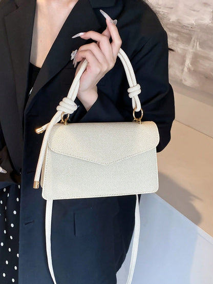 New Retro Mini Square Bag Small Unique Design Textured Crossbody Shoulder Handbag For Women