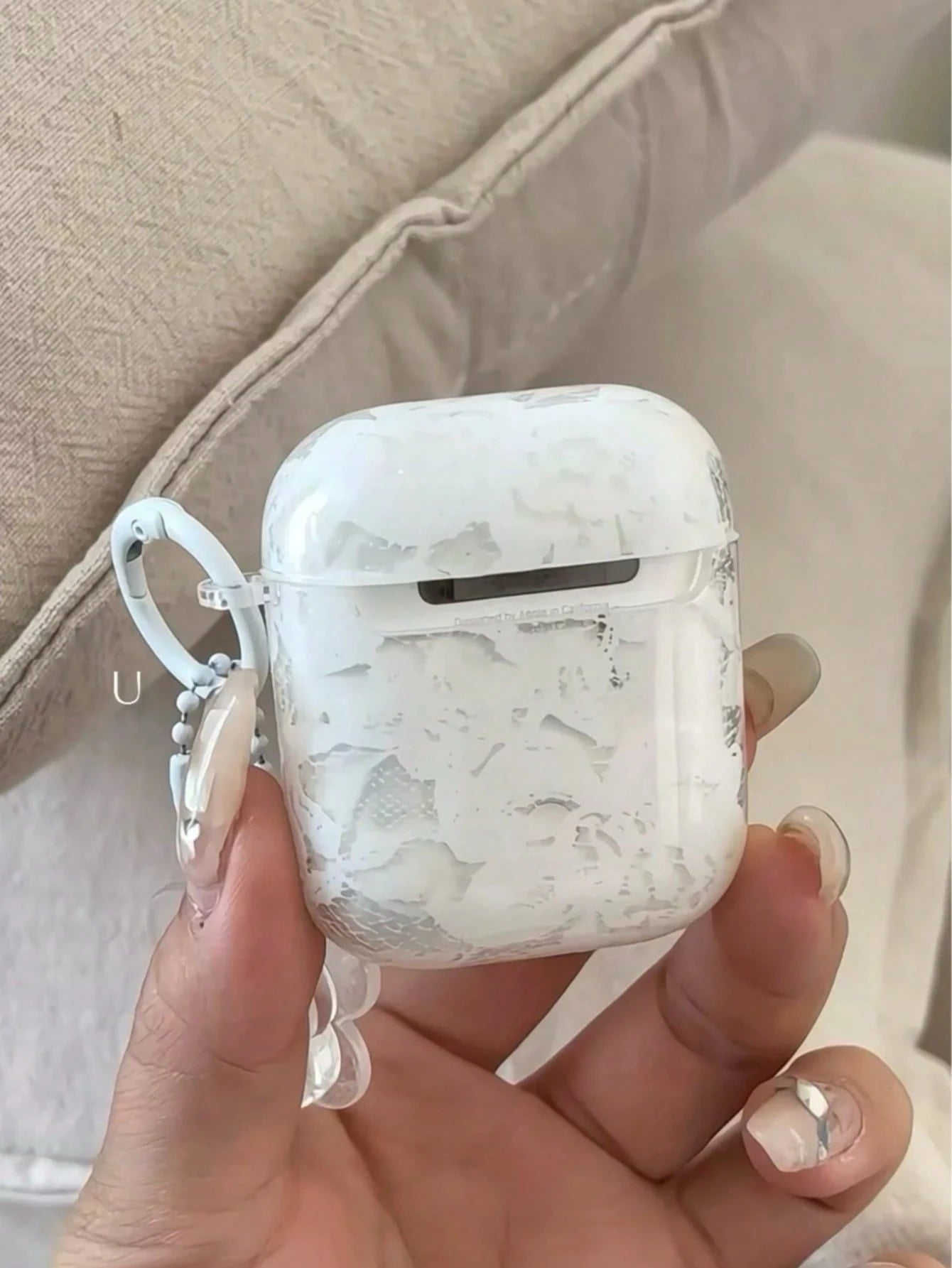 Niche Creative Lace Flower Protective Case Suitable For AirPods 3, With Pendant, For Apple Pro 3rd Gen, 4/2nd Gen Pro Wireless Bluetooth Earphones