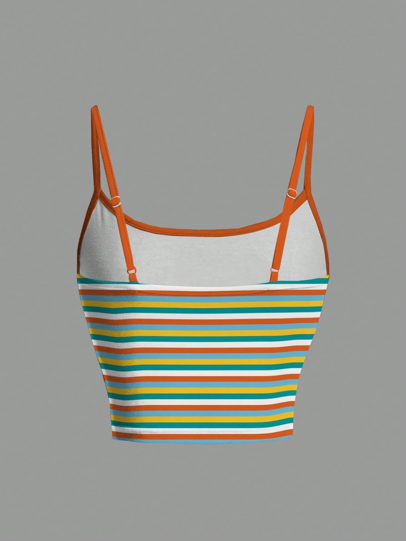 Nick 90s| Women's Cartoon Character & Striped Print Camisole