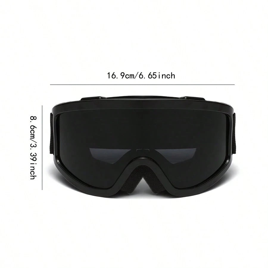 Outdoor Sports Ski Goggles, Adult Snow Wind-Proof Goggles, Cold-Proof Goggles, Ski Mountaineering Goggles, Unisex Motorcycle Riding Wind-Proof Anti-Glare Goggles, Outdoor Sports Snow Sunglasses