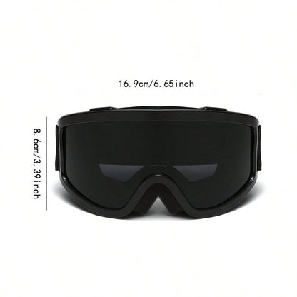 Outdoor Sports Ski Goggles, Adult Snow Wind-Proof Goggles, Cold-Proof Goggles, Ski Mountaineering Goggles, Unisex Motorcycle Riding Wind-Proof Anti-Glare Goggles, Outdoor Sports Snow Sunglasses