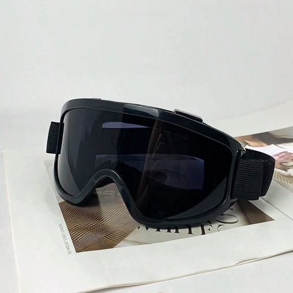 Outdoor Sports Ski Goggles, Adult Snow Wind-Proof Goggles, Cold-Proof Goggles, Ski Mountaineering Goggles, Unisex Motorcycle Riding Wind-Proof Anti-Glare Goggles, Outdoor Sports Snow Sunglasses