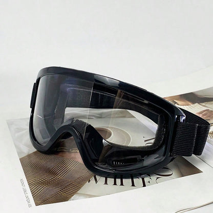Outdoor Sports Ski Goggles, Adult Snow Wind-Proof Goggles, Cold-Proof Goggles, Ski Mountaineering Goggles, Unisex Motorcycle Riding Wind-Proof Anti-Glare Goggles, Outdoor Sports Snow Sunglasses