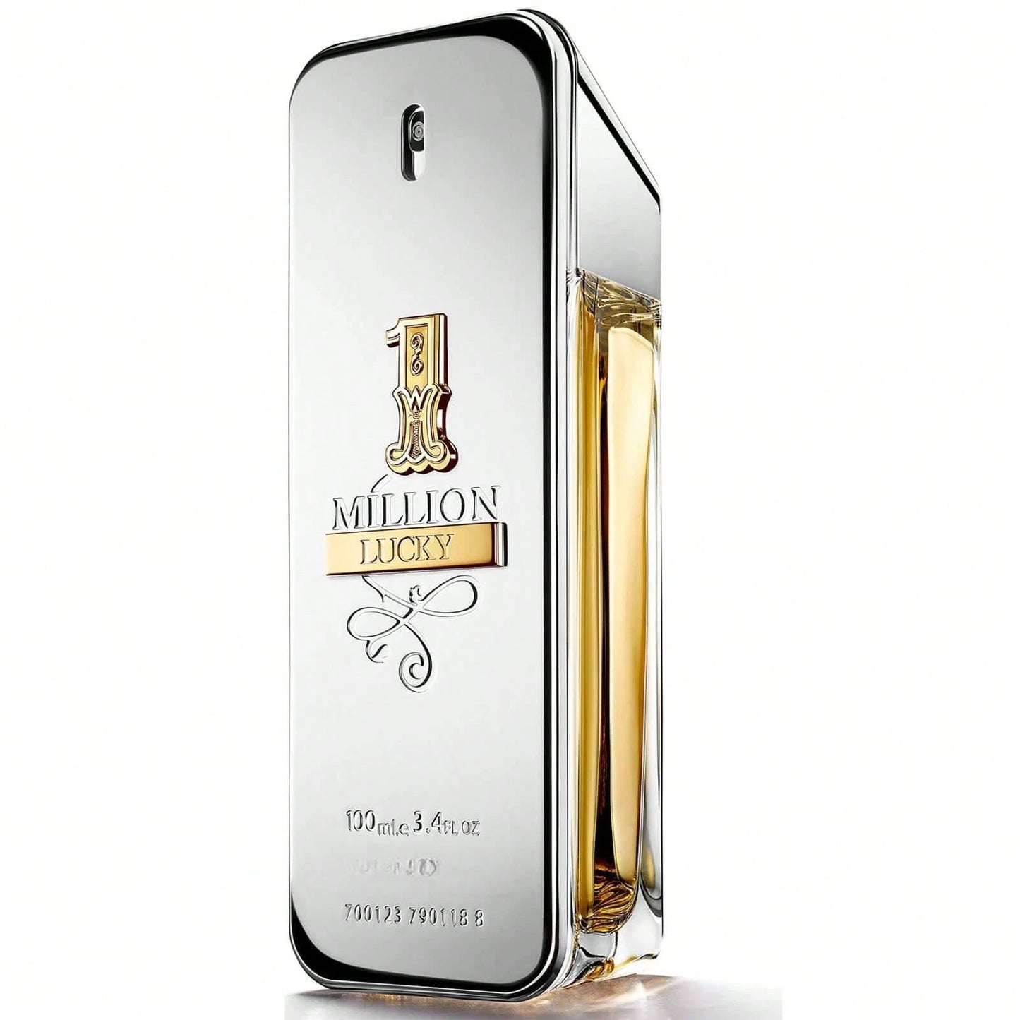 Paco Rabanne Rabanne 1 Million Lucky Men's Perfume, 100ml Wood Tone, Top Note Plum, Grapefruit, Fragrant Lemon, Fresh Fruit Fragrance, Warm, Soft, Deep And Lasting. Suitable For Daily Or Formal Occasi