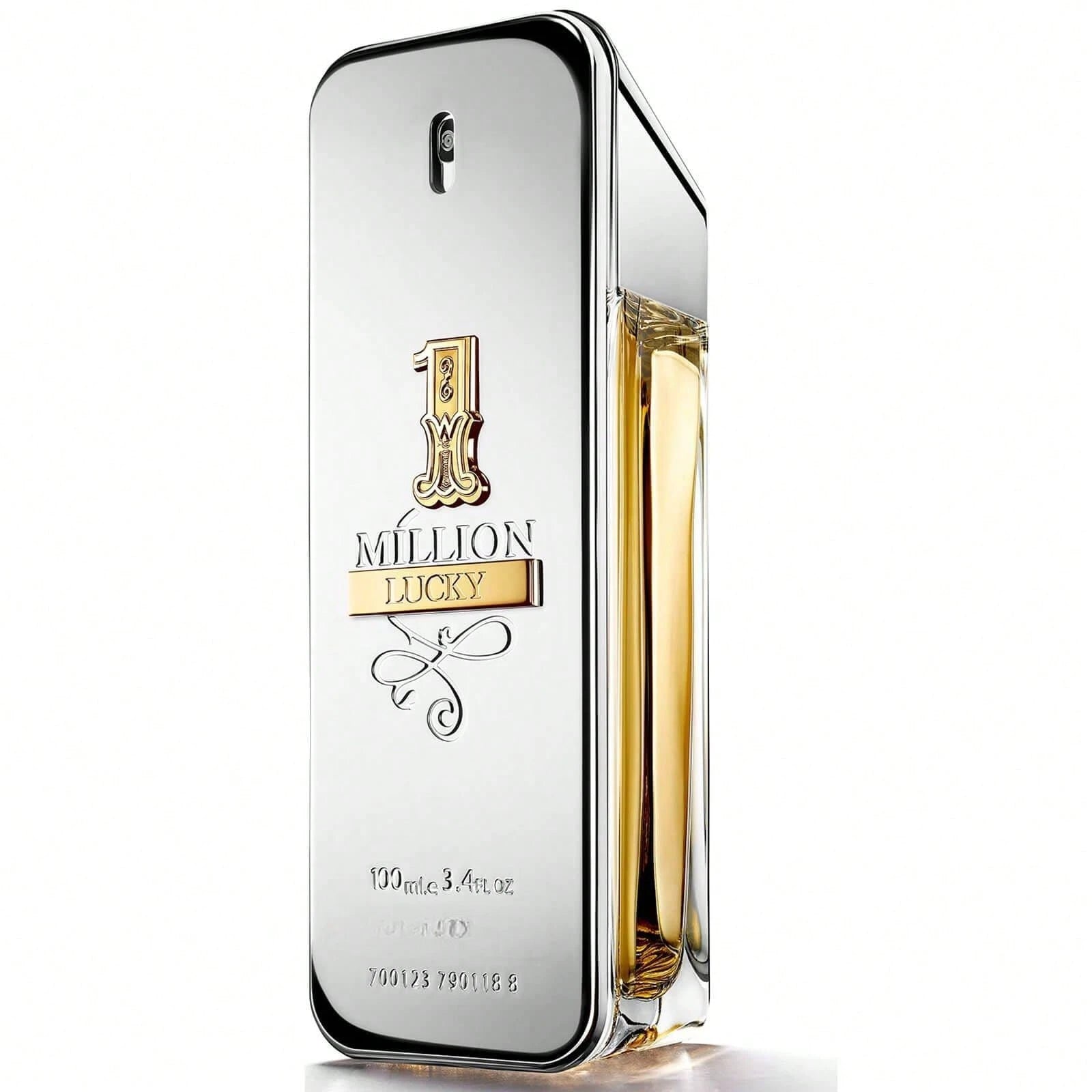 Paco Rabanne Rabanne 1 Million Lucky Men's Perfume, 100ml Wood Tone, Top Note Plum, Grapefruit, Fragrant Lemon, Fresh Fruit Fragrance, Warm, Soft, Deep And Lasting. Suitable For Daily Or Formal Occasi