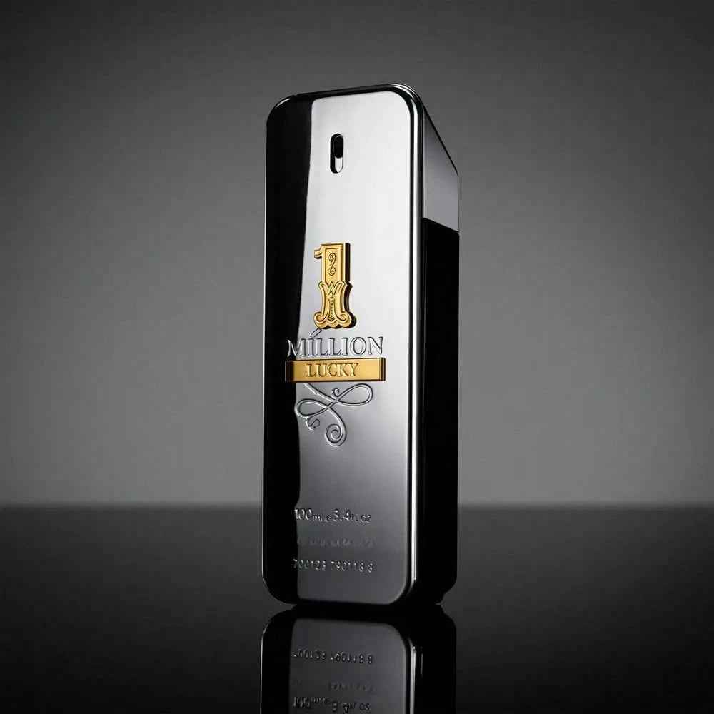 Paco Rabanne Rabanne 1 Million Lucky Men's Perfume, 100ml Wood Tone, Top Note Plum, Grapefruit, Fragrant Lemon, Fresh Fruit Fragrance, Warm, Soft, Deep And Lasting. Suitable For Daily Or Formal Occasi