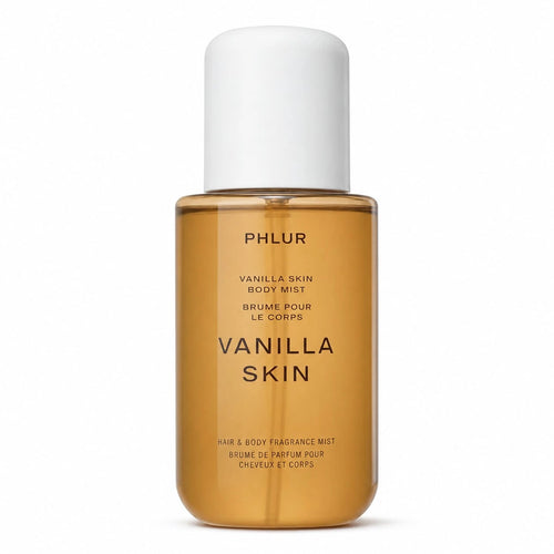 PHLURVanilla Skin Body Mist 237ml/8fl.Oz, Warm Vanilla Musk Fragrance, Long Lasting Hair And Body Scent For Daily Wear, Layering, Travel And Gift