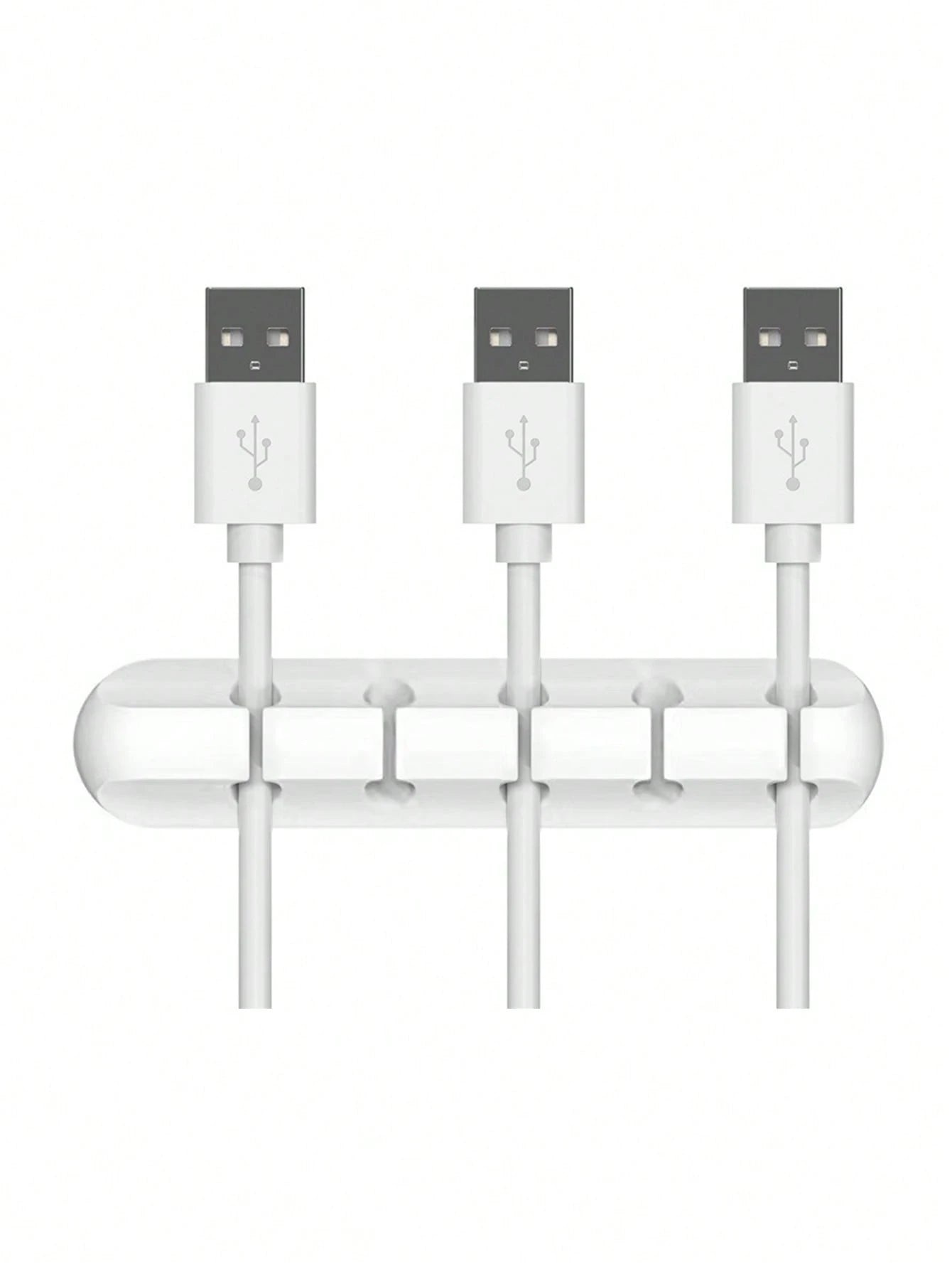 Phone Data Cable Organizer, Charging Cable Holder, Computer Earphone Cord Clip, Desk/Bedside/Car Self-Adhesive Cable Winder Clip