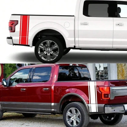 Pickup Trunk Rear Tailgate Side Car Stickers Vinyl Decal For Ford F150 F-150 Ranger Raptor STX SVT FX4 Auto Decor Accessories