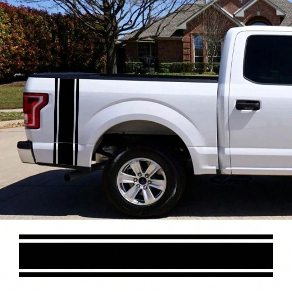 Pickup Trunk Rear Tailgate Side Car Stickers Vinyl Decal For Ford F150 F-150 Ranger Raptor STX SVT FX4 Auto Decor Accessories