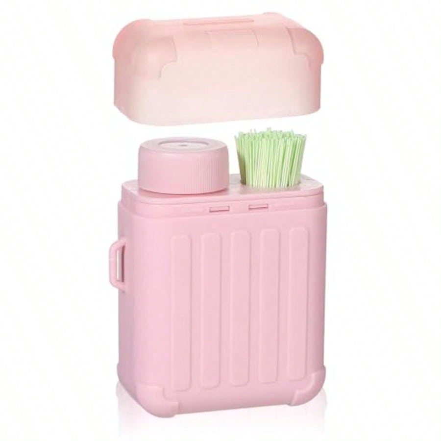 Piercing Cleaning Kit Contains 240PCS Disposable Ear Piercing Cleaning Floss, Portable Ear Piercings Hole Cleaner, Piercings Aftercare For Women Men