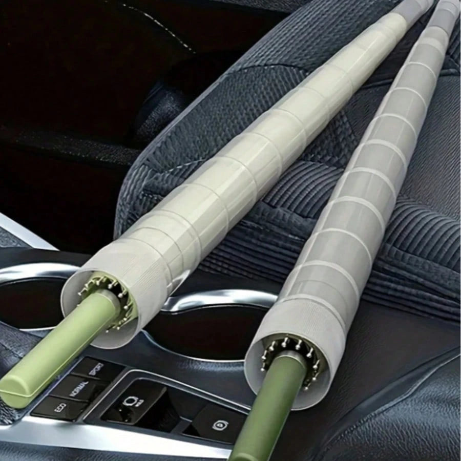 Portable Automatic Open Long Handle Umbrella With Sealed Water Storage Cover, Large Windproof Umbrella, Keeps Car Seats Dry, Suitable For Commuting And Road Trips