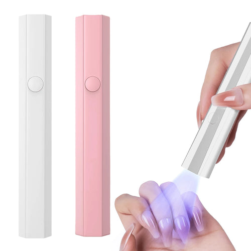 Portable Nail Lamp UV LED Mini Gel Nail Dryer Cordless Rechargeable Fast Curing Light For Home DIY Manicure Travel Use Women