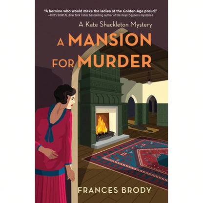 Pre-Owned A Mansion For Murder: A Kate Shackleton Mystery (Paperback) By Frances Brody