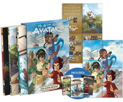 Pre-Owned Avatar: The Last Airbender--Team Avatar Treasury Boxed Set (Graphic Novels) (Paperback) By Faith Erin Hicks