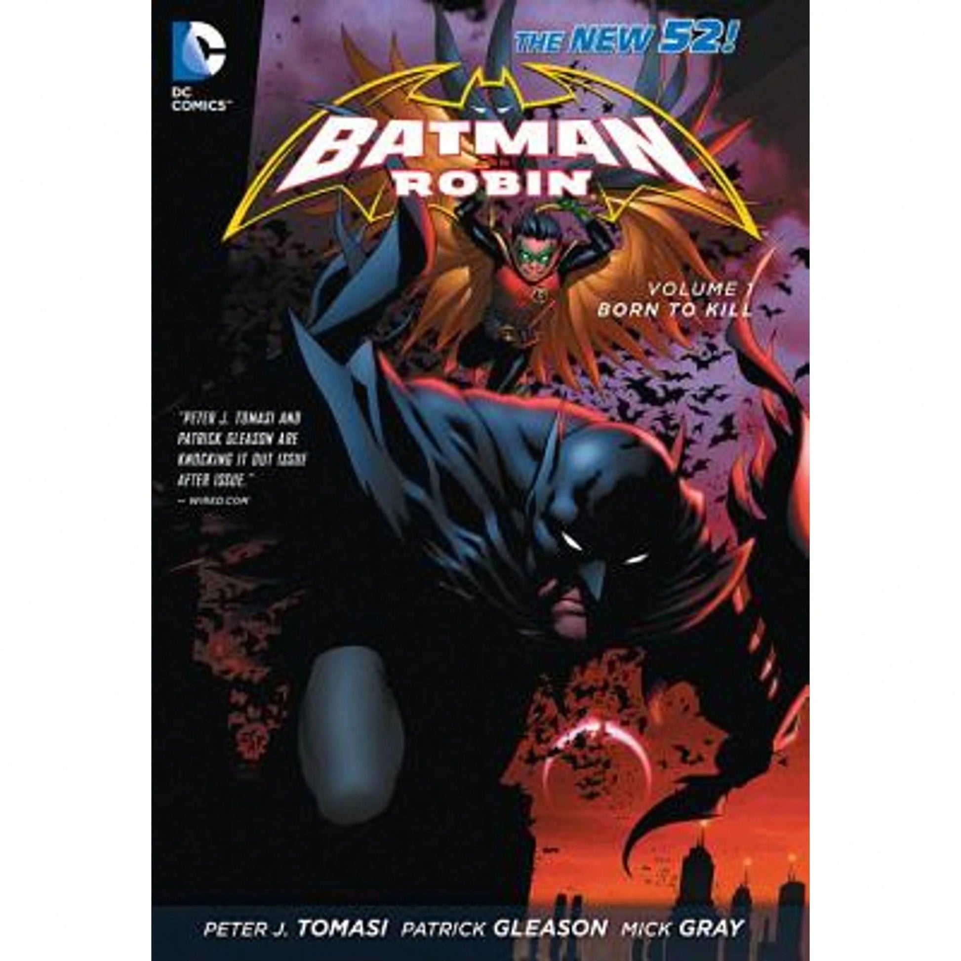 Pre-Owned Batman And Robin Vol. 1: Born To Kill (The New 52) (Paperback) By Peter J. Tomasi