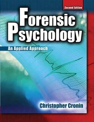 Pre-Owned Forensic Psychology (Paperback) By Christopher Cronin