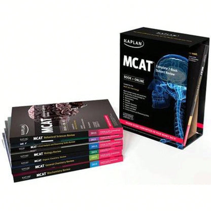 Pre-Owned Kaplan MCAT Complete 7-Book Subject Review: Created For MCAT 2015 (Paperback) By Kaplan