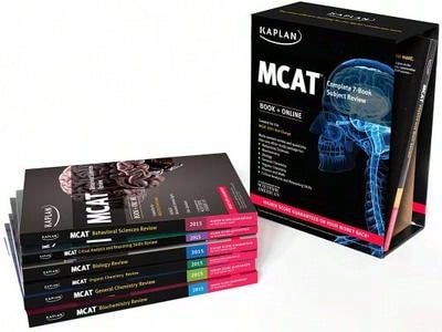 Pre-Owned Kaplan MCAT Complete 7-Book Subject Review: Created For MCAT 2015 (Paperback) By Kaplan