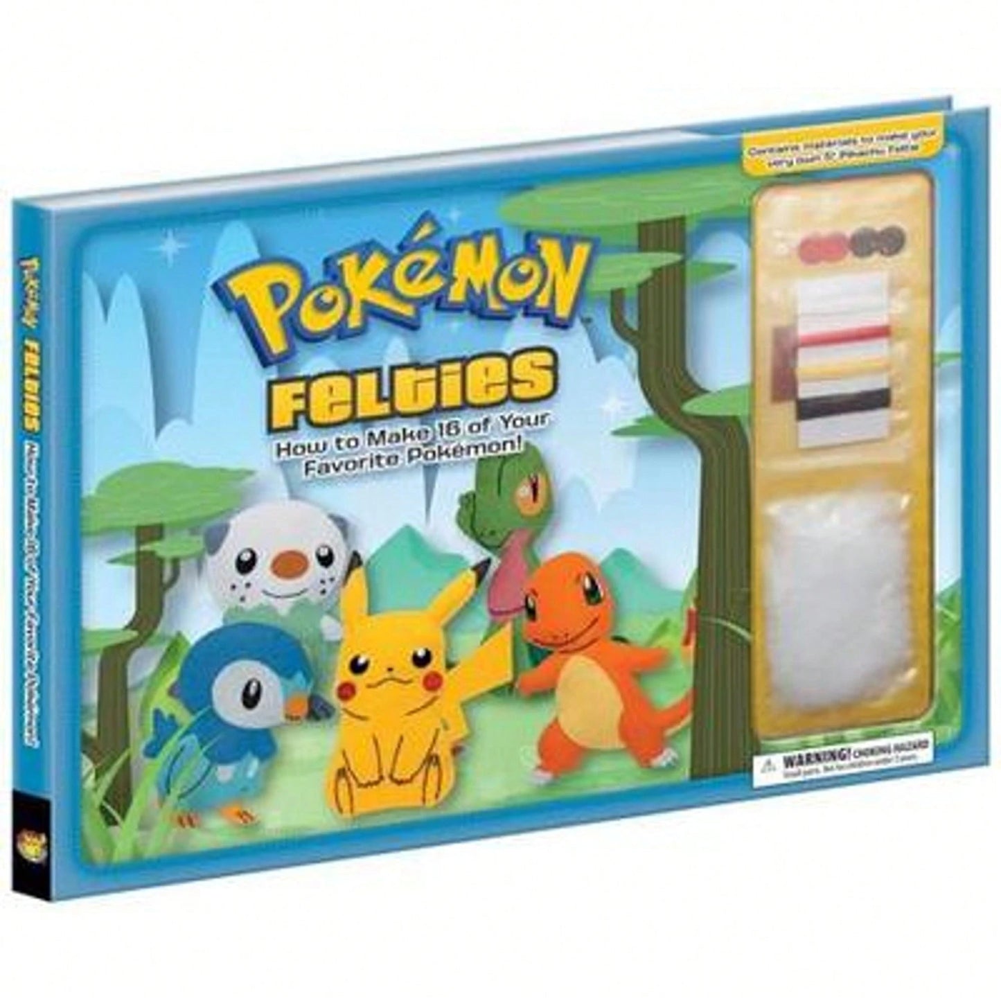 Pre-Owned Pokemon Felties: How To Make 16 Of Your Favorite Pokemon (Hardcover) By Pikachu Press