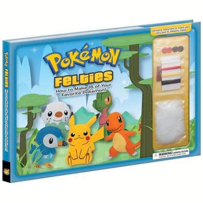 Pre-Owned Pokemon Felties: How To Make 16 Of Your Favorite Pokemon (Hardcover) By Pikachu Press