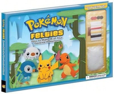 Pre-Owned Pokemon Felties: How To Make 16 Of Your Favorite Pokemon (Hardcover) By Pikachu Press