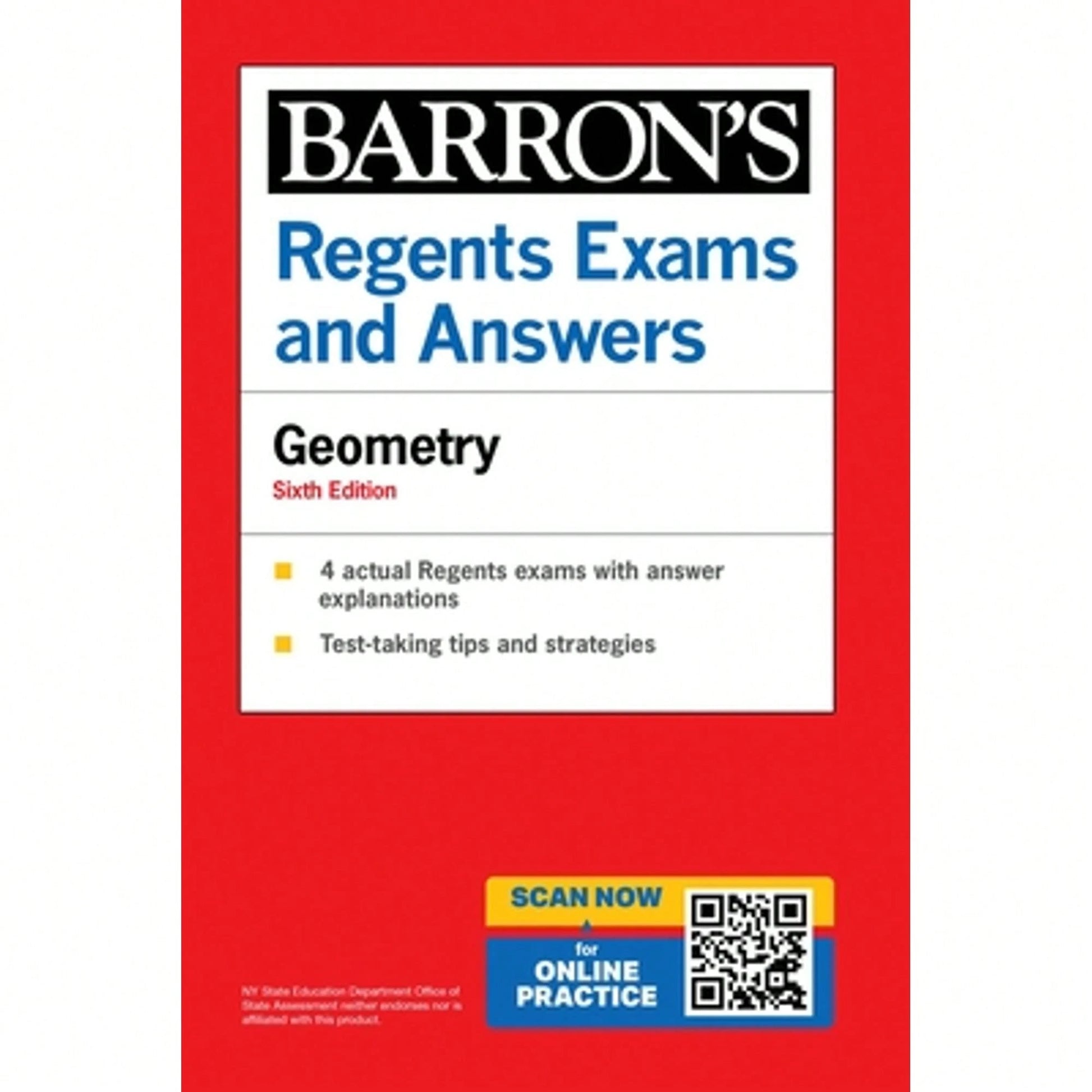 Pre-Owned Regents Exams And Answers: Geometry, Sixth Edition (Paperback) By Castagna