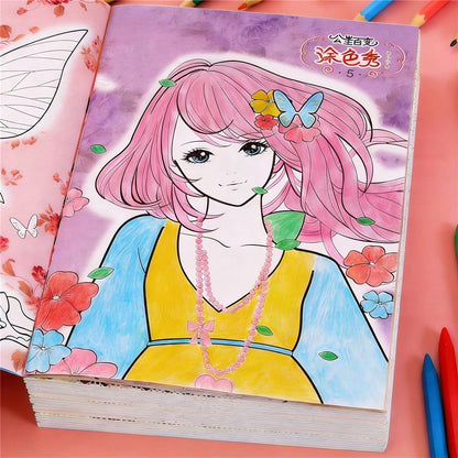 Princess Dress-Up Coloring Book For Girls Ages 3+, 32 Pages, Art Craft Kit, Paper Material, Youngsters'S Drawing And Graffiti Book, Ideal Birthday, Festival, Back To School Gift, Creative Activity Boo