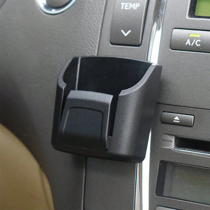 PVC Material Car Key Organizer Holder With Remote Control Slot- Durable Black Storage Rack To Organize Car Keys, Cards And Accessories- Fits Dashboard And Center Console, Remote Control Holder| Mod