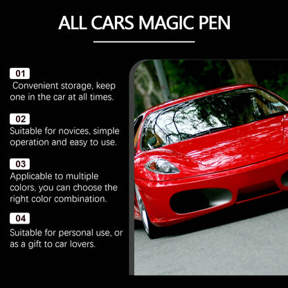 rayhong 1pc Car Scratch Repair Pen- Quick-Dry, Peel & Fade Resistant Clear Coat, Precision Tip For Auto Detailing, DIY Car Scratch Remover,Car Acessesories,Car Acessesories Women,Car Stuff,Car Acesse