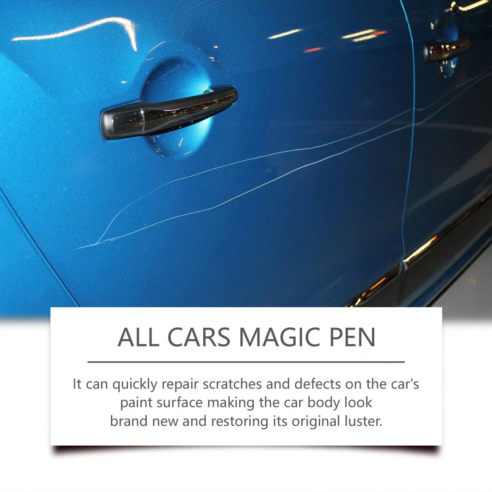 rayhong 1pc Car Scratch Repair Pen- Quick-Dry, Peel & Fade Resistant Clear Coat, Precision Tip For Auto Detailing, DIY Car Scratch Remover,Car Acessesories,Car Acessesories Women,Car Stuff,Car Acesse