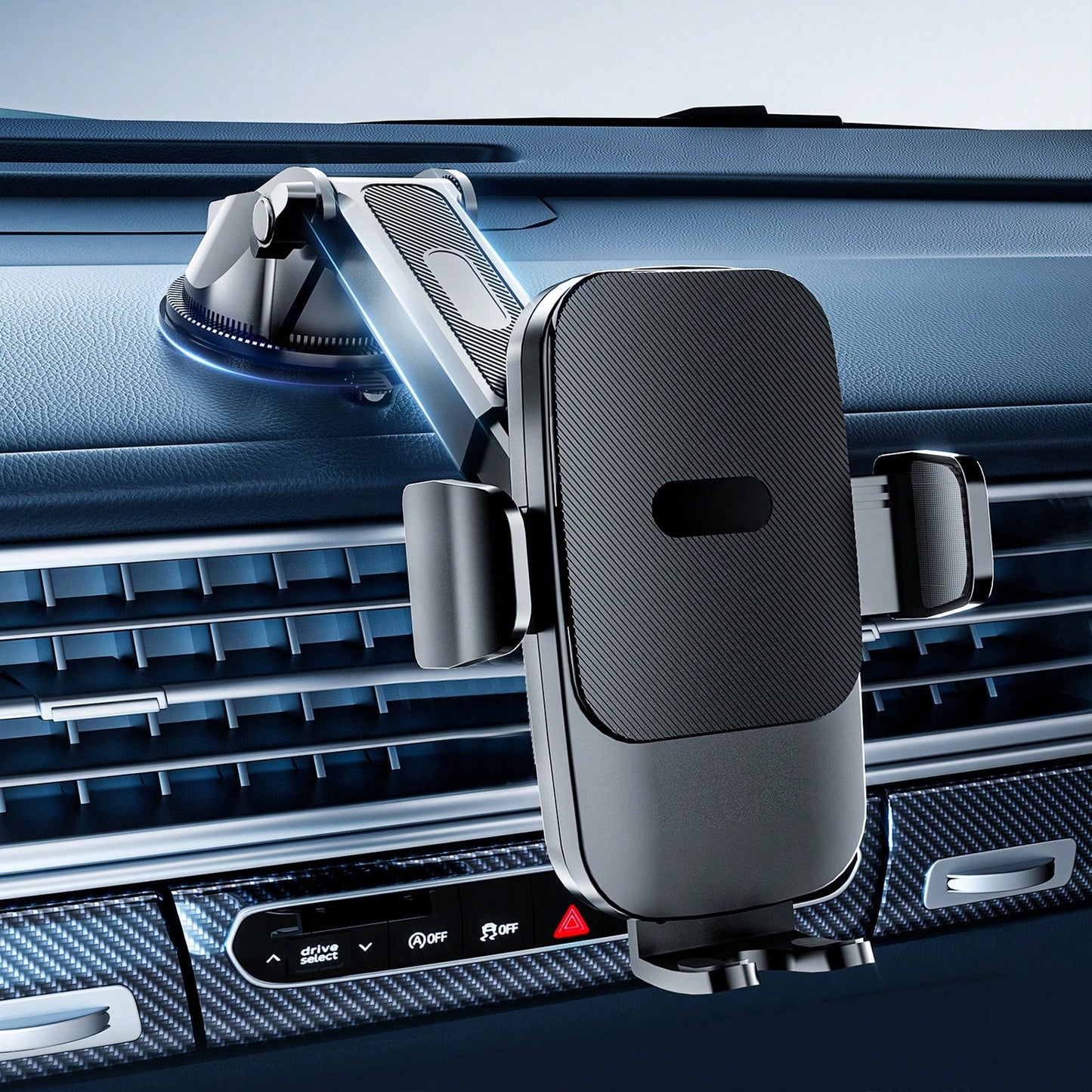 REMAX 4-7 Inch Universal Car Phone Holder, Dashboard Mounted, Multi-Angle Adjustable, Suitable For IPhone And Android Phones, Car Accessories, Essential For Driving