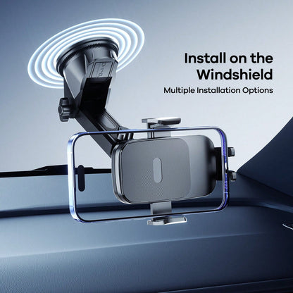 REMAX 4-7 Inch Universal Car Phone Holder, Dashboard Mounted, Multi-Angle Adjustable, Suitable For IPhone And Android Phones, Car Accessories, Essential For Driving